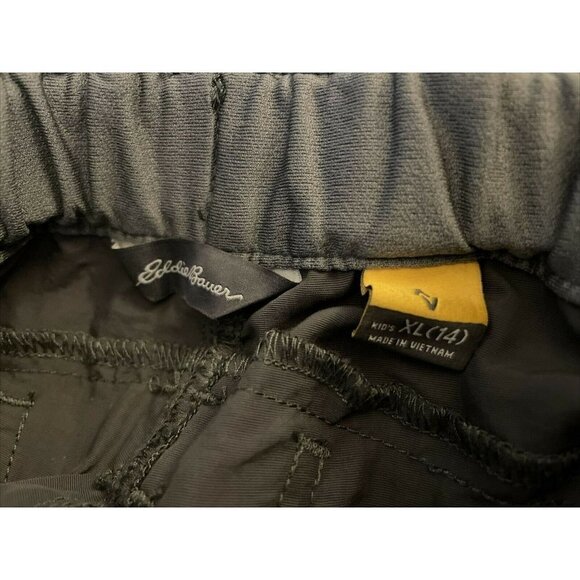 Eddie Bauer Convertible Nylon Pants Shorts Hiking Adjustable Waist Kids XL 14 - Picture 4 of 5